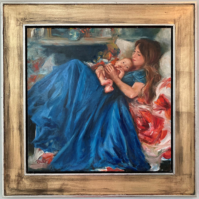 Sacred Moments Oil on Panel Original Artwork