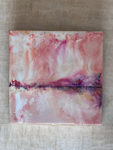 Pink in Water 6x6